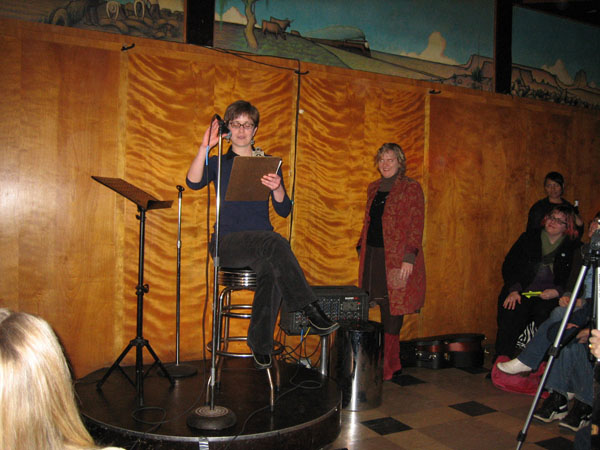 Short story writer Katie Flynn