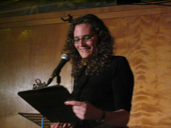 Elizabeth Stix emcees