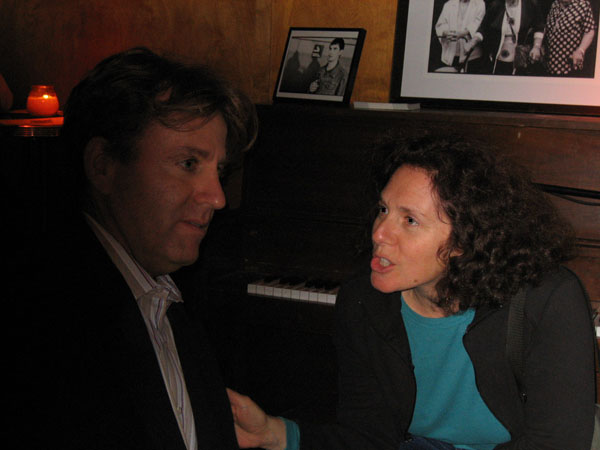 Issue 2 contributor Ellen Weis and friend