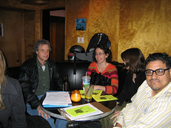 Jeff Greenwald, Nell Bernstein, Diane Aranda and Joe Loya